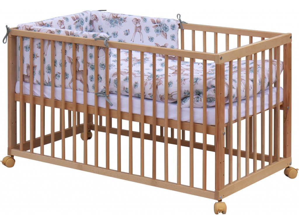 Postýlky s vybavením s vyndavacími příčkami