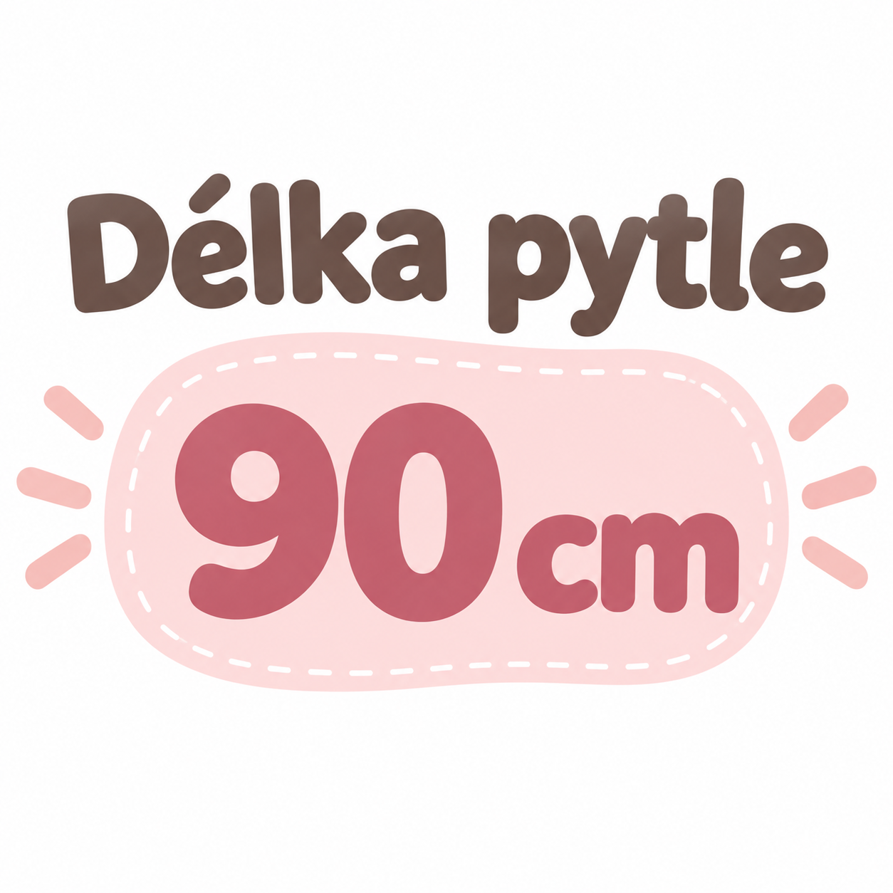 Délka pytle 90 cm