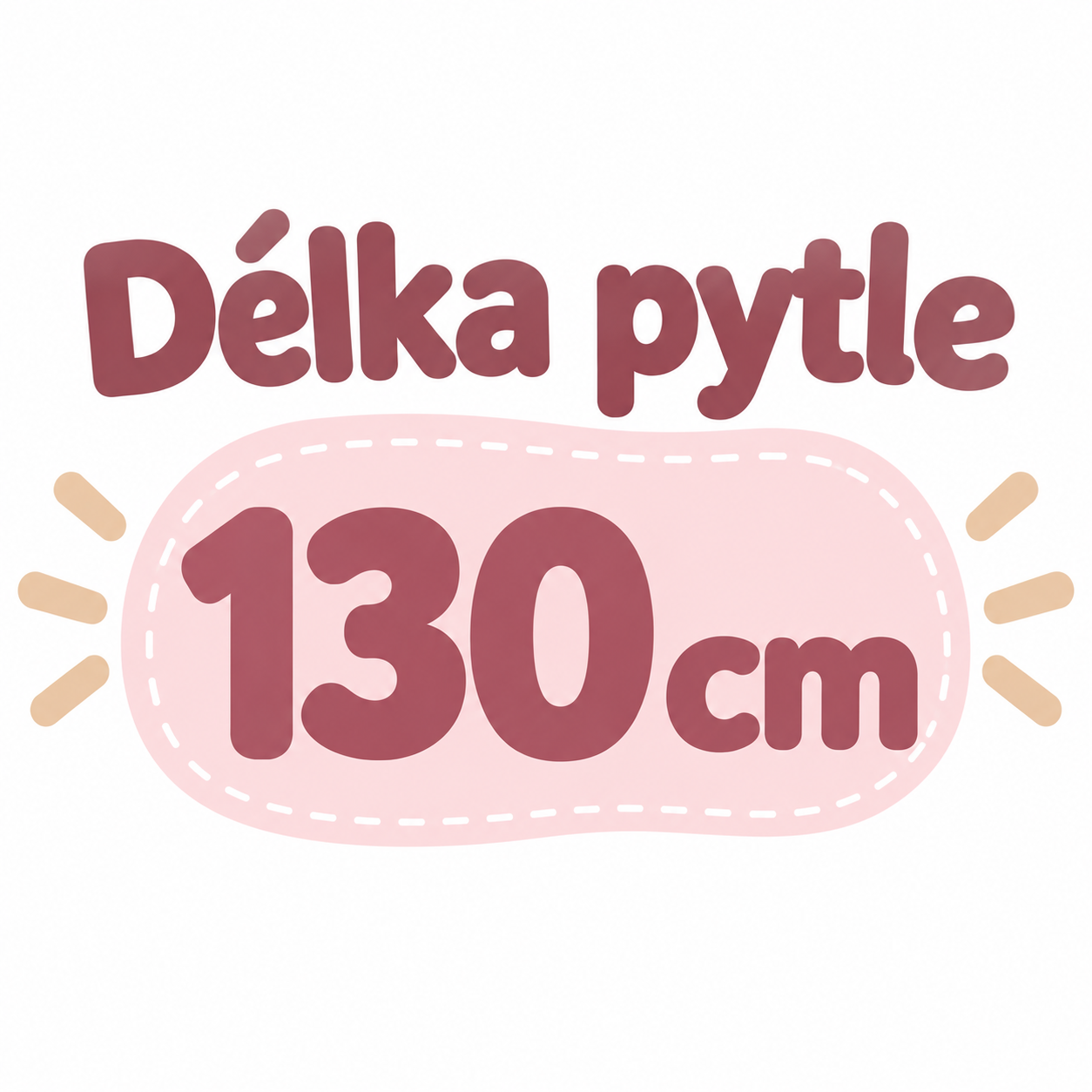 Délka 130 cm