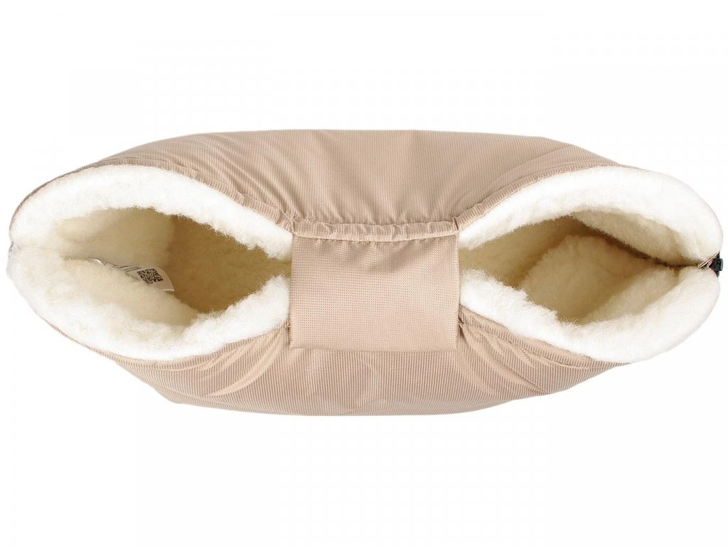 Merino rukávník na kočárek béžový z ovčí vlny Kaarsgaren