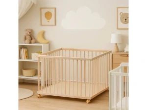 Dětská ohrádka Scarlett HONZÍK ECO - borovice, 98 x 78 cm