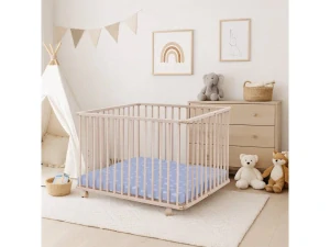 Dětská ohrádka Scarlett TOFA ECO - borovice, 100 x 75 cm