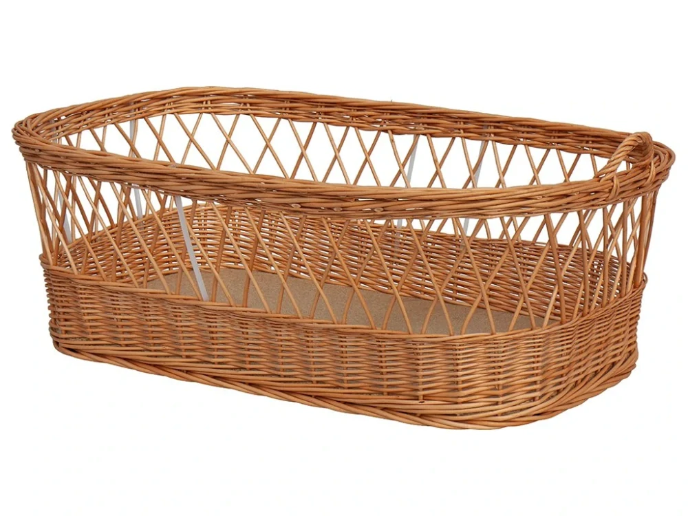 Mojžíšův proutěný košík pro miminko Scarlett