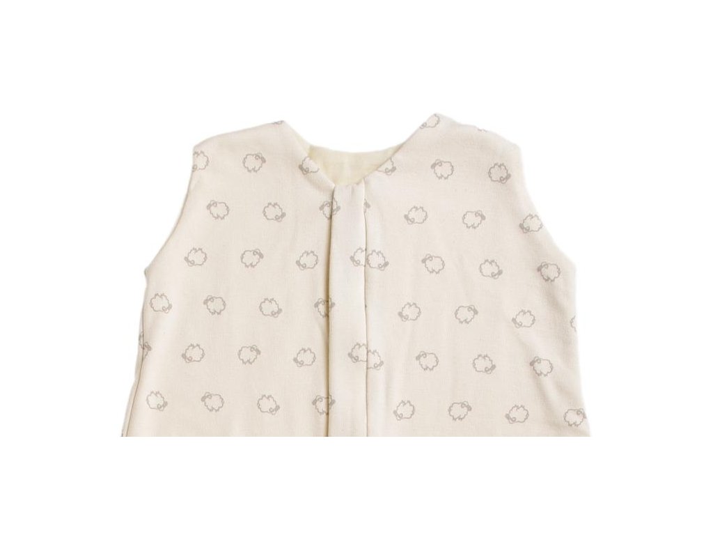 Merino spací pytel 100 cm bio beránci s nožičkami Kaarsgaren