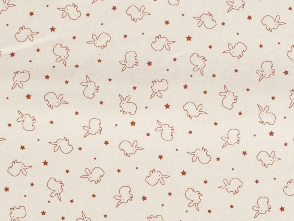 Dětská merino deka 100x70 cm bio králíci Kaarsgaren