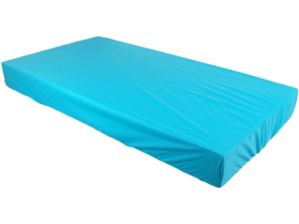 2v1 Tyrkysové prostěradlo a chránič matrace 70x140 cm Kaarsgaren