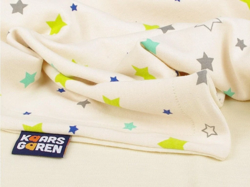 Dětská merino deka 70x100 cm bio hvězdy Kaarsgaren