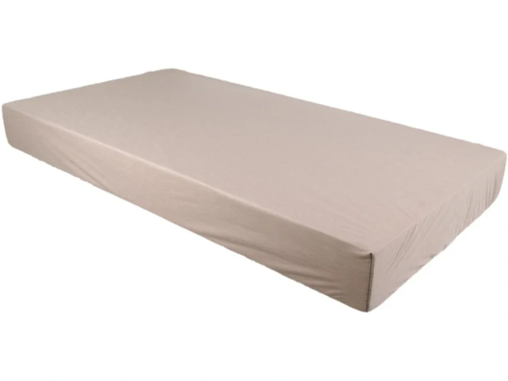 2v1 Béžové prostěradlo 160x200 cm a chránič matrace Kaarsgaren