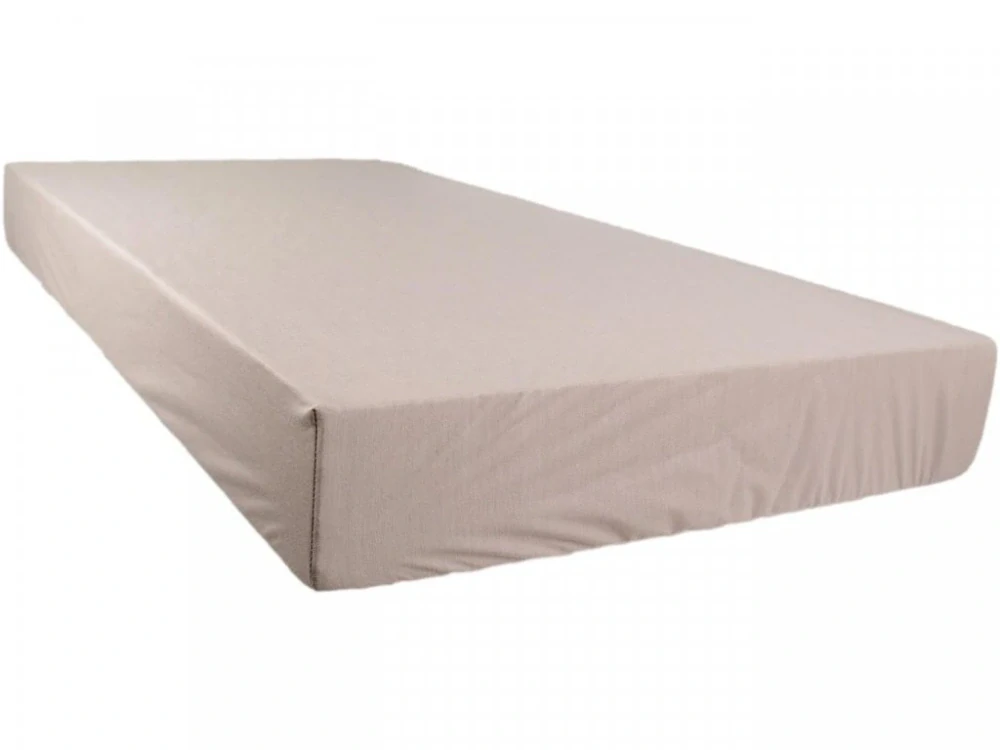 2v1 Béžové prostěradlo 180x200 cm a chránič matrace Kaarsgaren