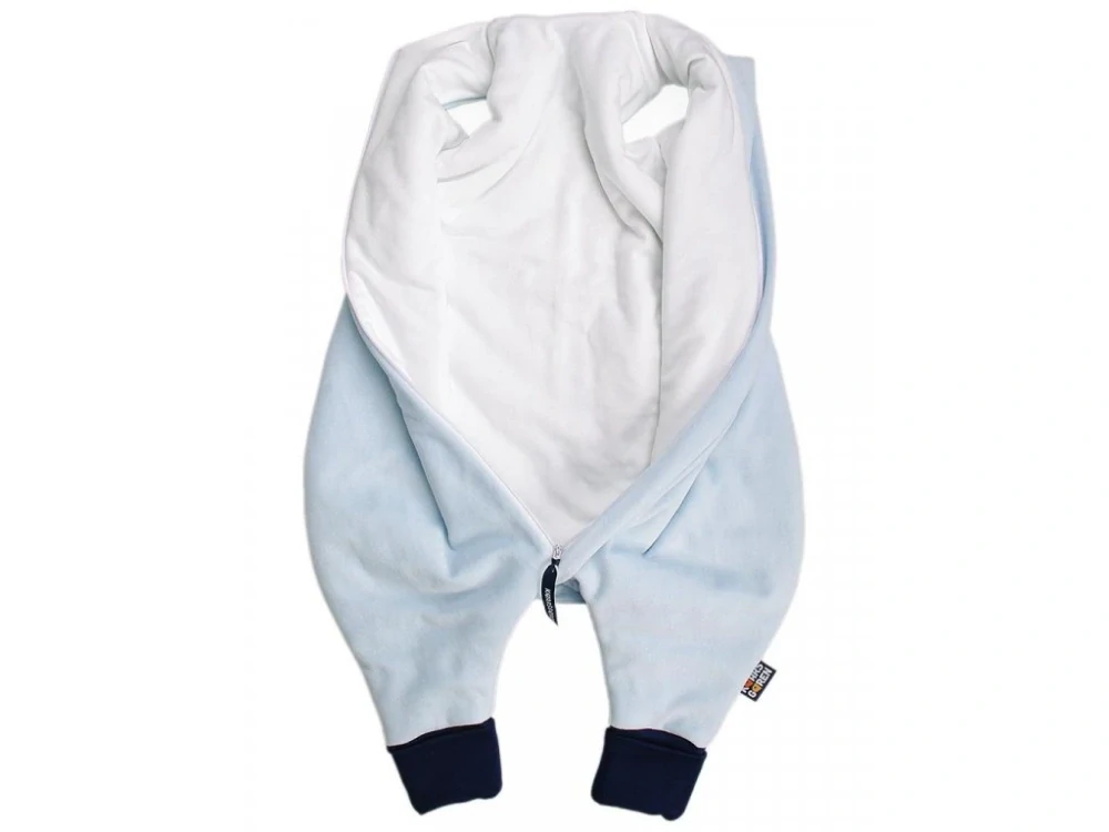 Spací pytel s nožičkami 60 cm modrý plyš Kaarsgaren