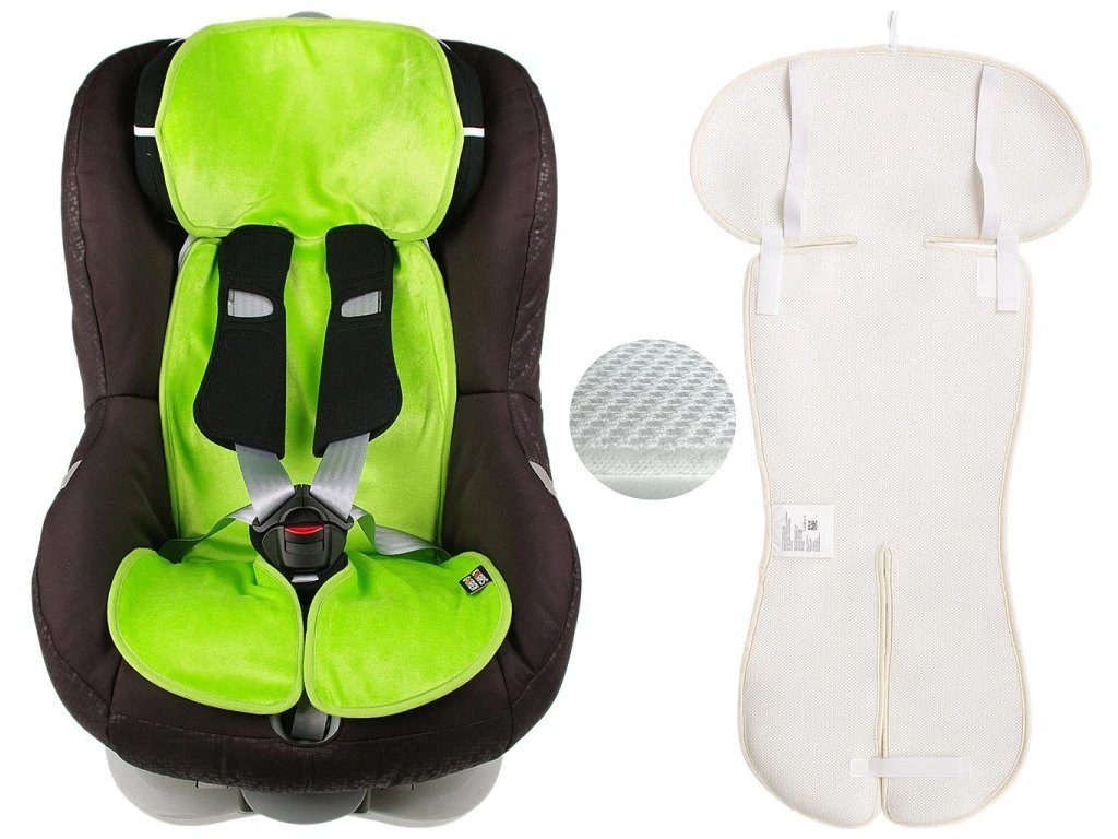 Vložka do autosedačky 9-36 bambus 3D limetka Kaarsgaren