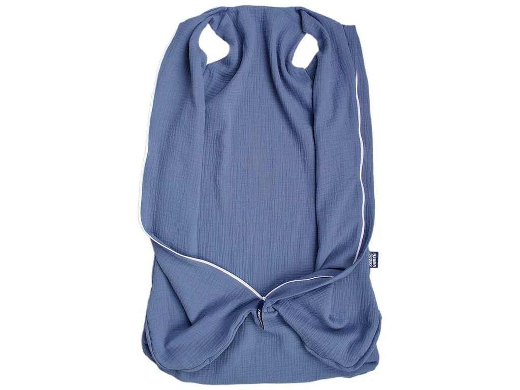 Letní 3D spací pytel 70 cm modrý mušelín Kaarsgaren