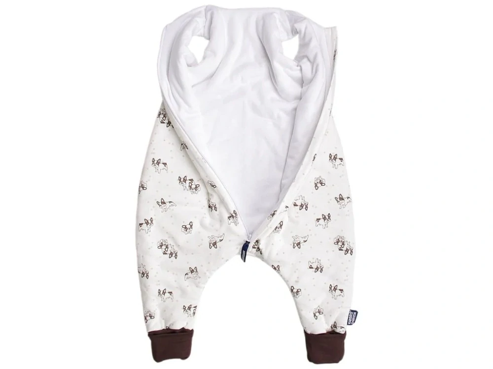 Spací pytel s nožičkami 80 cm buldočci Kaarsgaren