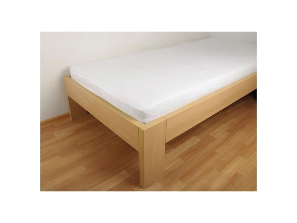 2v1 Bílé prostěradlo 140x200 cm a chránič matrace Kaarsgaren