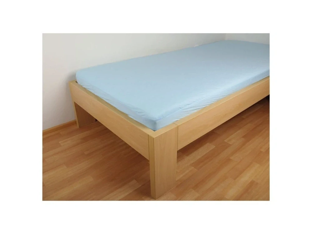 2v1 Modré prostěradlo 180x200 cm a chránič matrace Kaarsgaren