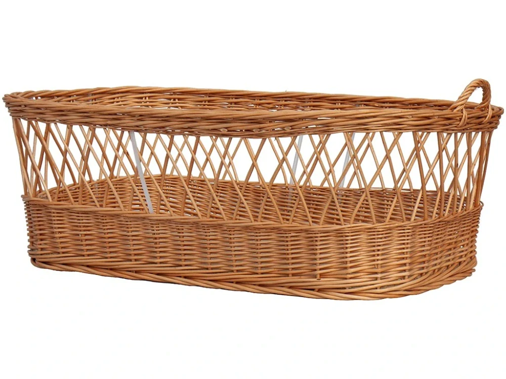 Mojžíšův proutěný košík pro miminko Scarlett