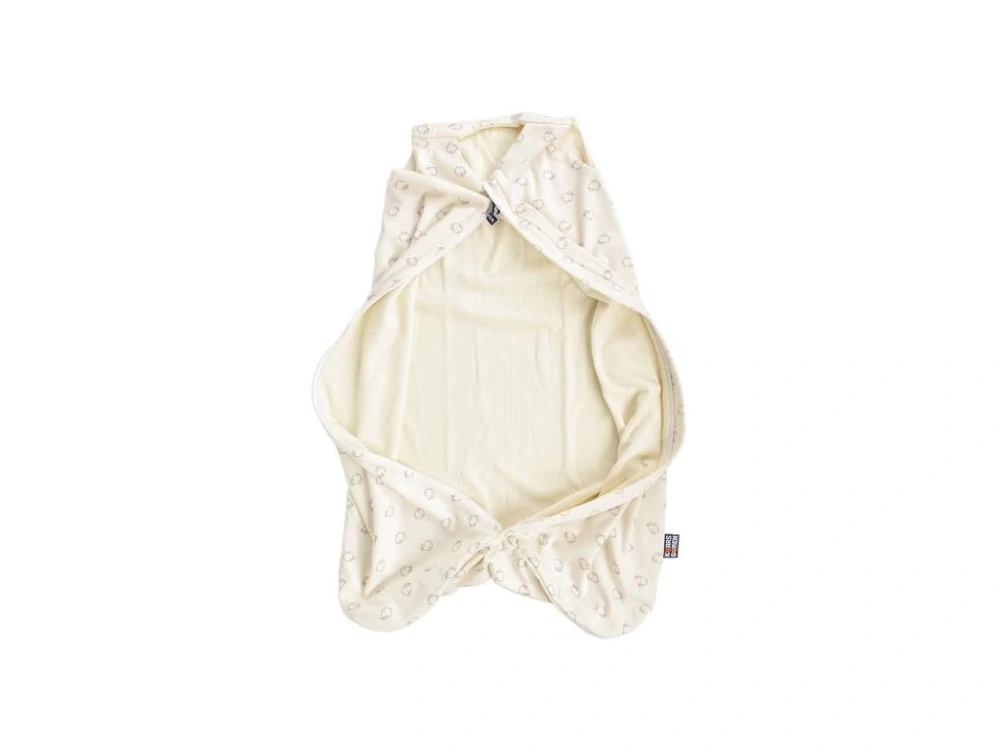 Celoroční merino spací pytel 80 cm bio beránci Kaarsgaren