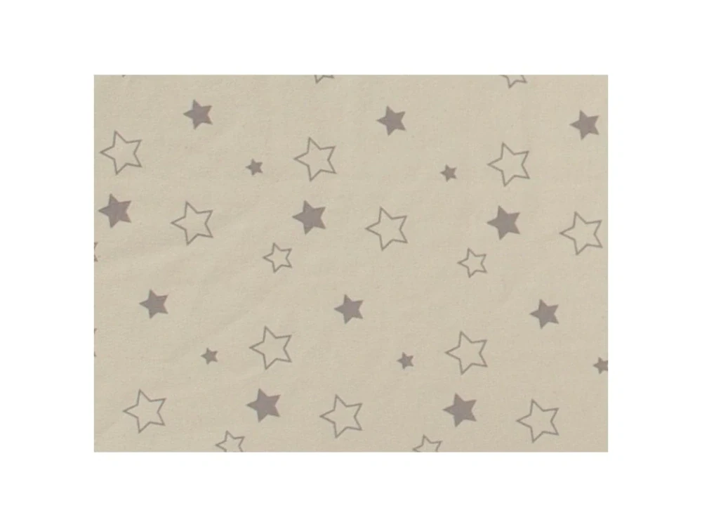 Dětská merino deka 100x70 cm bio šedé hvězdičky Kaarsgaren