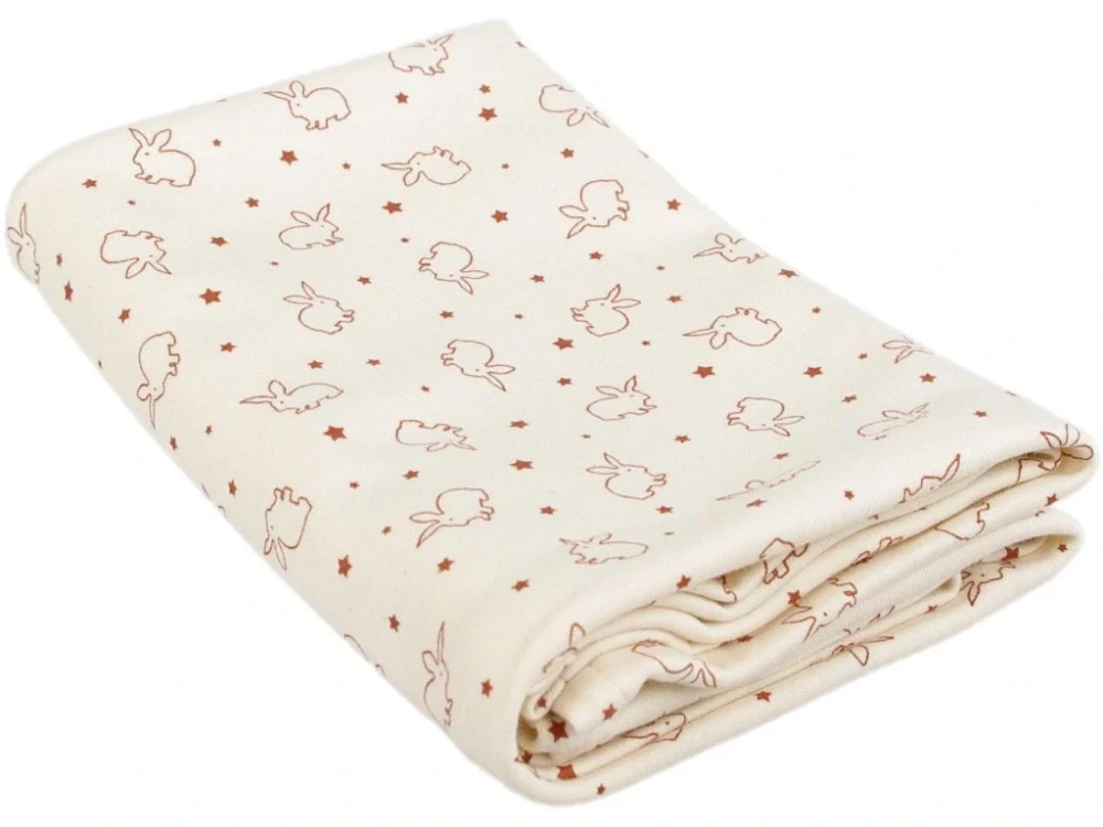 Letní deka 150x200 cm z biobavlny králíčci Kaarsgaren