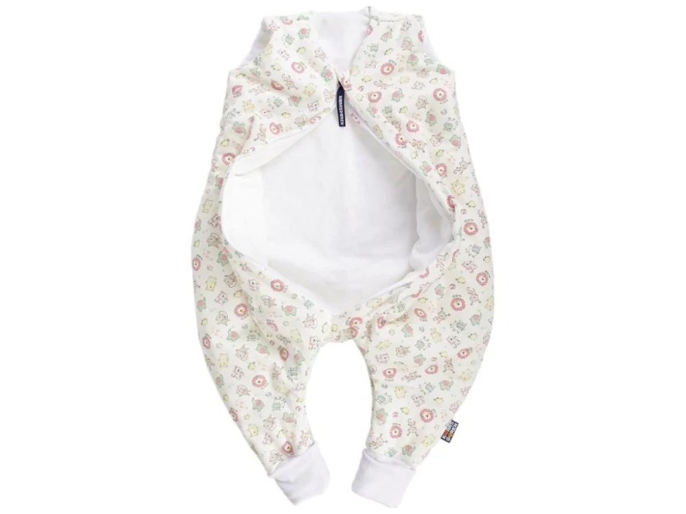 Spací pytel s nožičkami 60 cm safari růžové Kaarsgaren