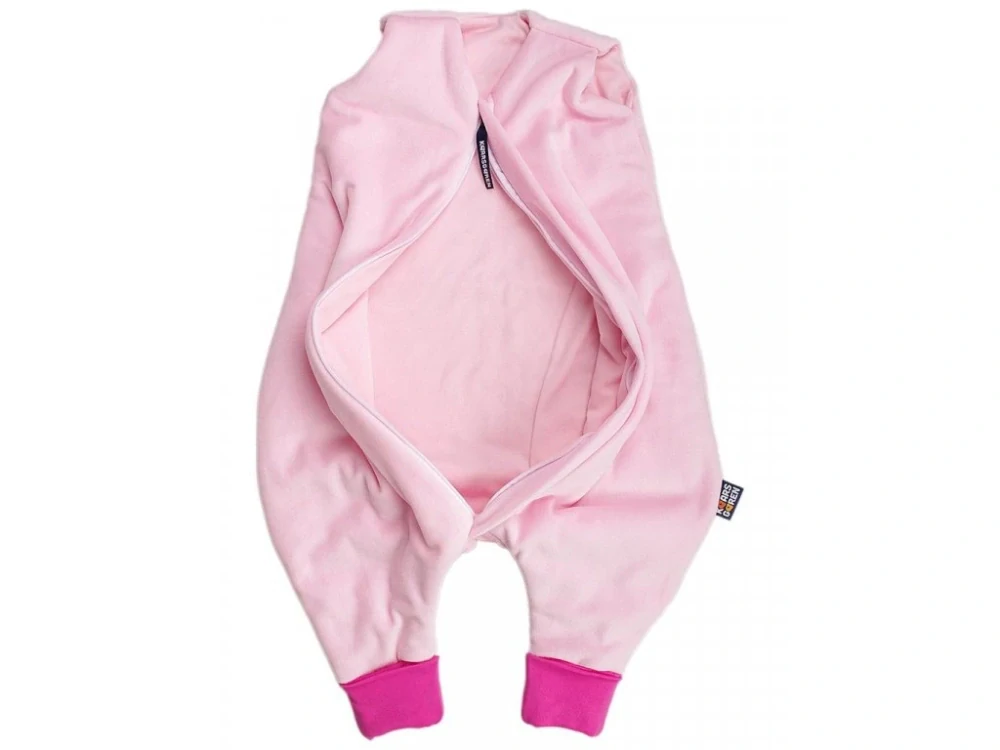 Spací pytel s nožičkami 60 cm růžový plyš Kaarsgaren