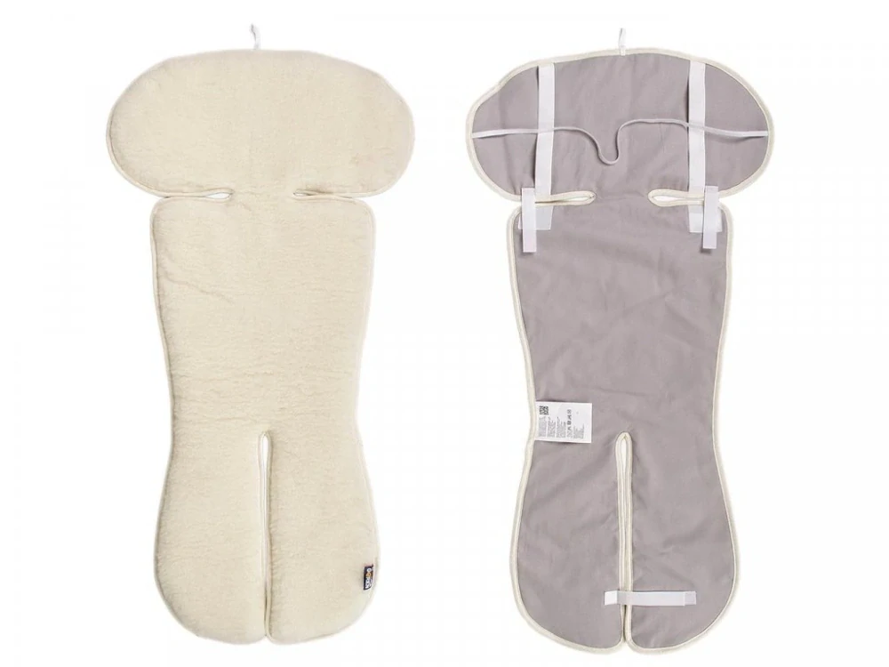 Vložka do autosedačky 9-36 z merino beránka a bavlny Kaarsgaren