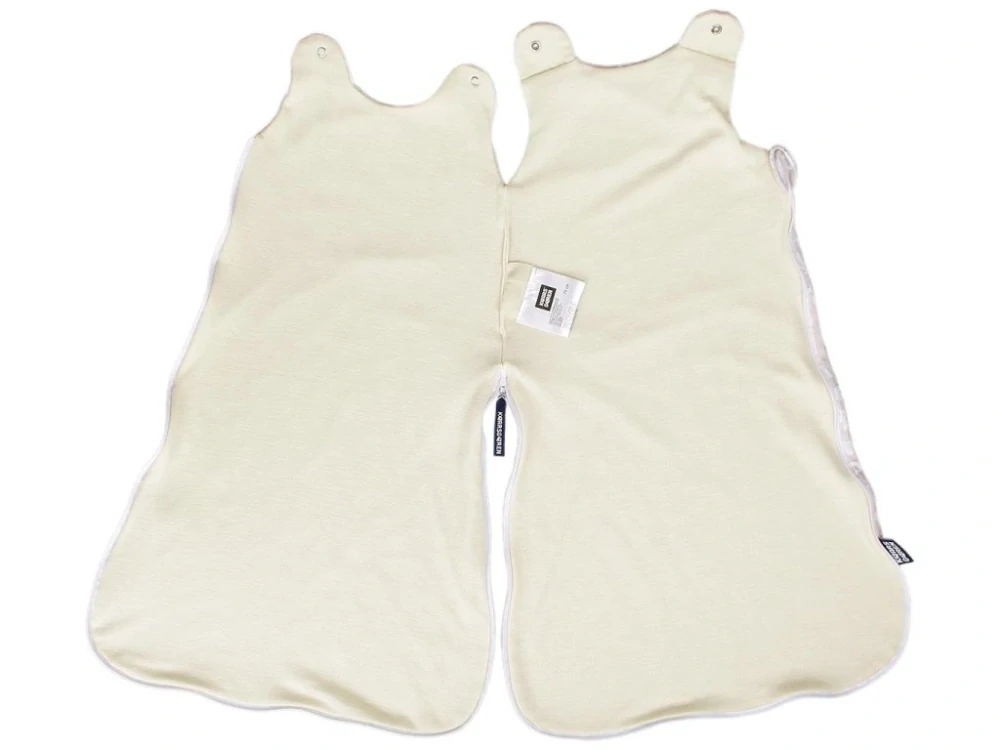 Merino spací pytel 60 cm zajíc béžový zip na boku Kaarsgaren