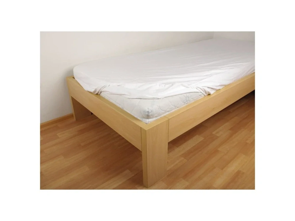 2v1 Bílé prostěradlo 120x200 cm a chránič matrace Kaarsgaren