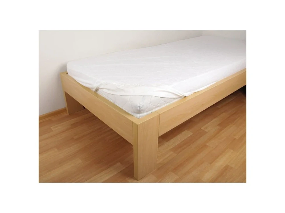 2v1 Bílé prostěradlo 140x200 cm a chránič matrace Kaarsgaren