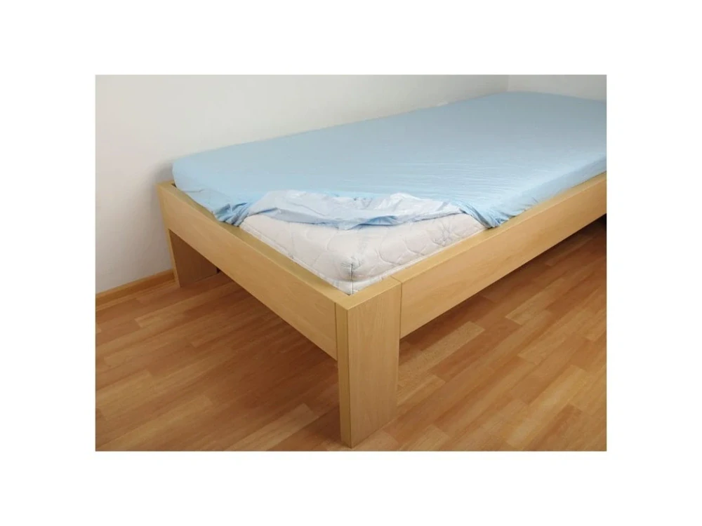 2v1 Modré prostěradlo 180x200 cm a chránič matrace Kaarsgaren