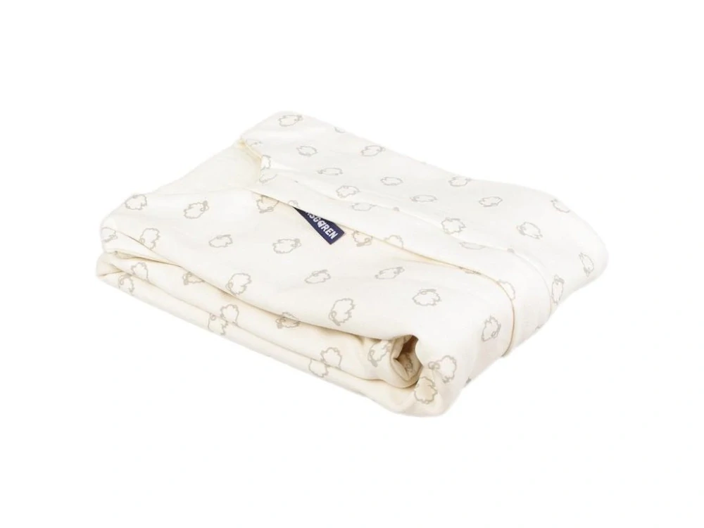 Celoroční merino spací pytel 90 cm bio beránci Kaarsgaren