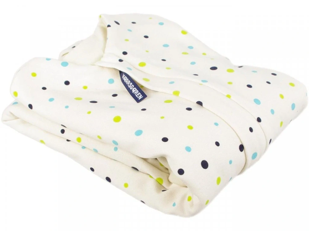 Merino spací pytel 80 cm bio puntíky s nožičkami Kaarsgaren