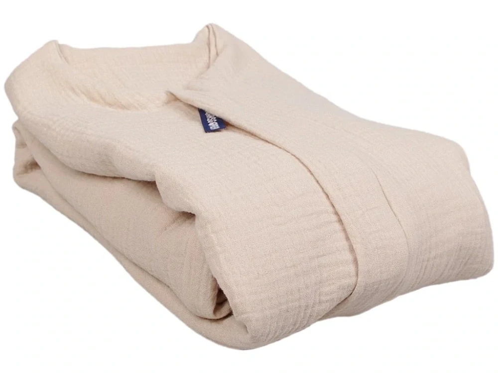 Letní 3D spací pytel 70 cm moka mušelín Kaarsgaren