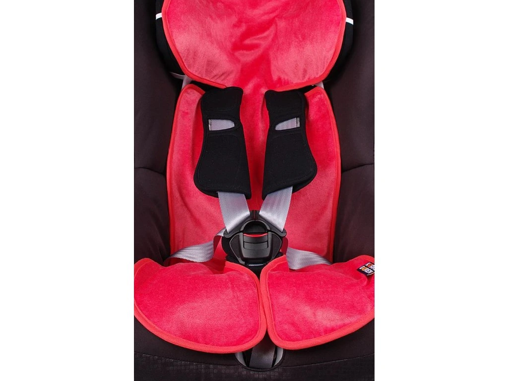 Vložka do autosedačky 9-36 bambus 3D červená Kaarsgaren