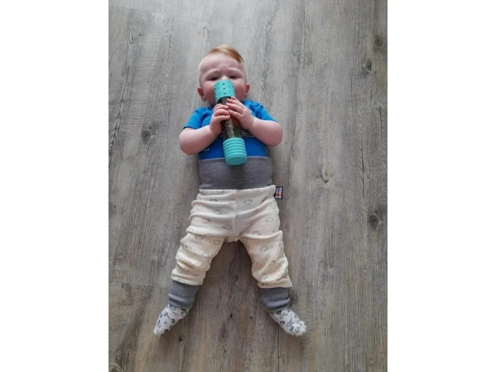 Kalhoty s protiskluzem bavlna víly modré 74 Kaarsgaren