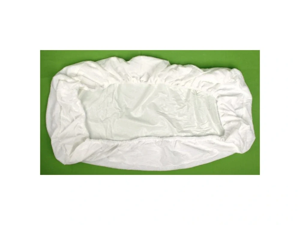 2v1 Bílé prostěradlo 70x140 cm a chránič matrace Kaarsgaren