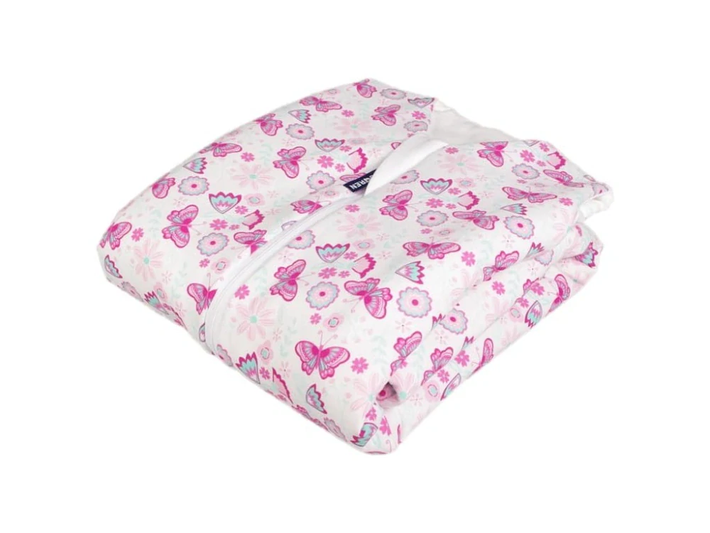 Letní spací pytel 70 cm bambus motýlci Kaarsgaren