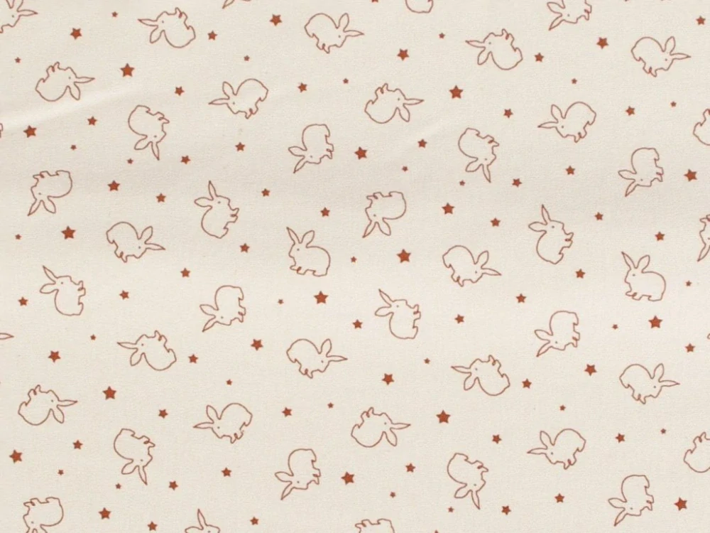Dětská letní deka 70x100cm z biobavlny králíčci Kaarsgaren