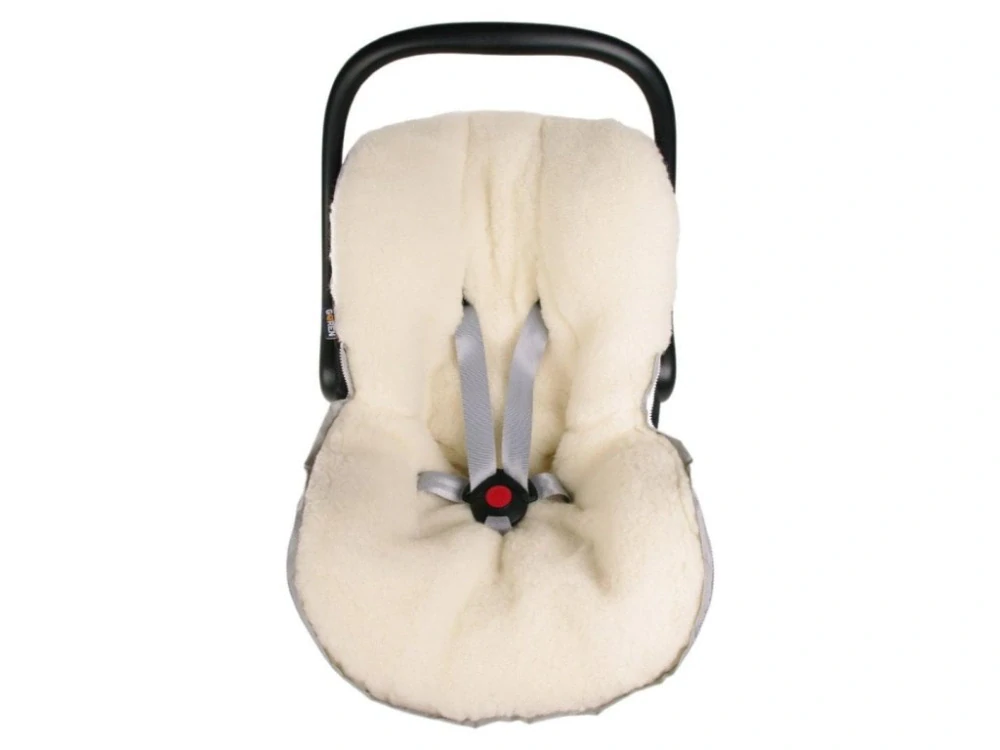 Merino fusak do autosedačky tmavomodrý Kaarsgaren