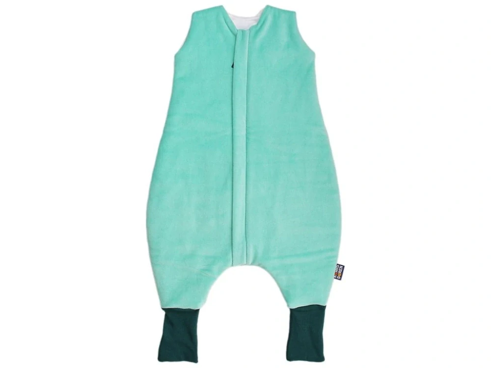 Spací pytel s nožičkami 70 cm mentolový plyš Kaarsgaren
