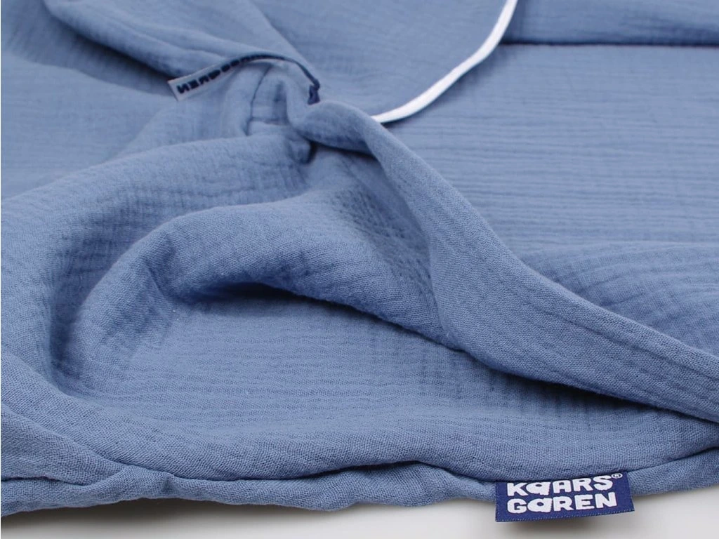 Letní 3D spací pytel 70 cm modrý mušelín Kaarsgaren