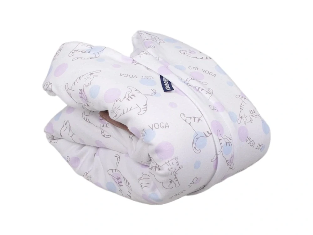 Spací pytel s nožičkami 70 cm kočky cvičící jógu Kaarsgaren