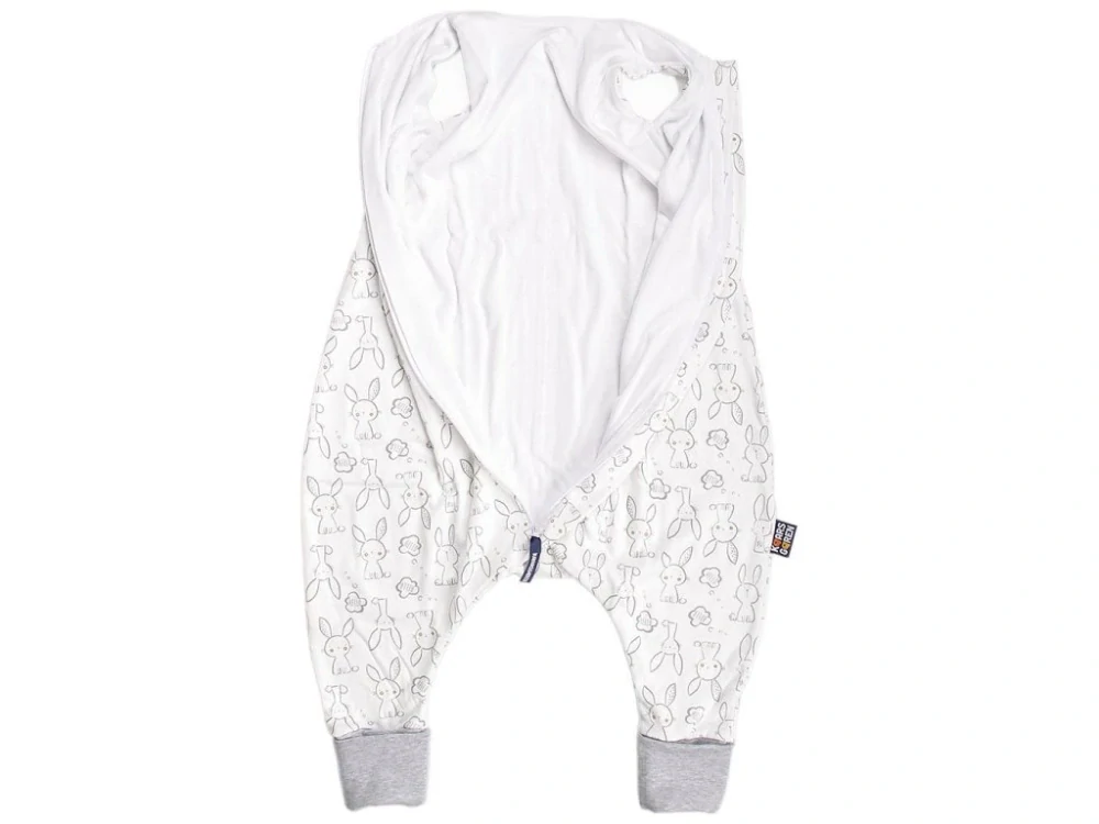 Letní spací pytel 100 cm s nožičkami zajíčci Kaarsgaren