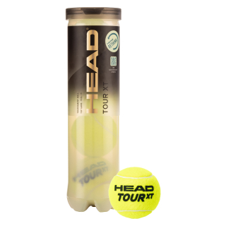 Tenisové míče HEAD TOUR XT dóza 4ks
