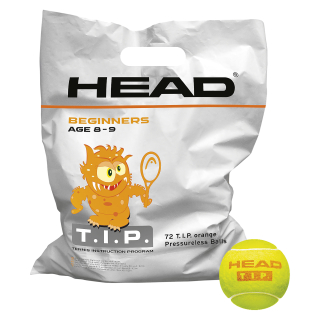 Tenisové míče HEAD TIP orange - Polybag  72ks